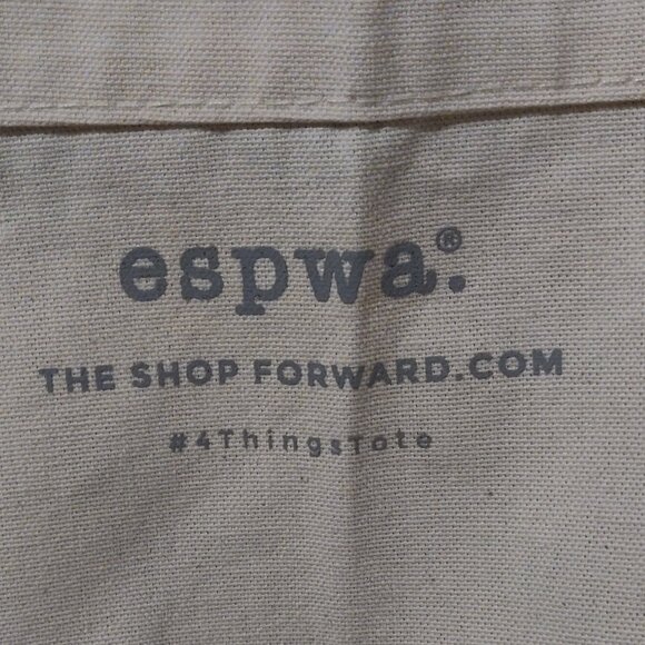 Espwa Canvas Four Things Tote - Picture 5 of 5